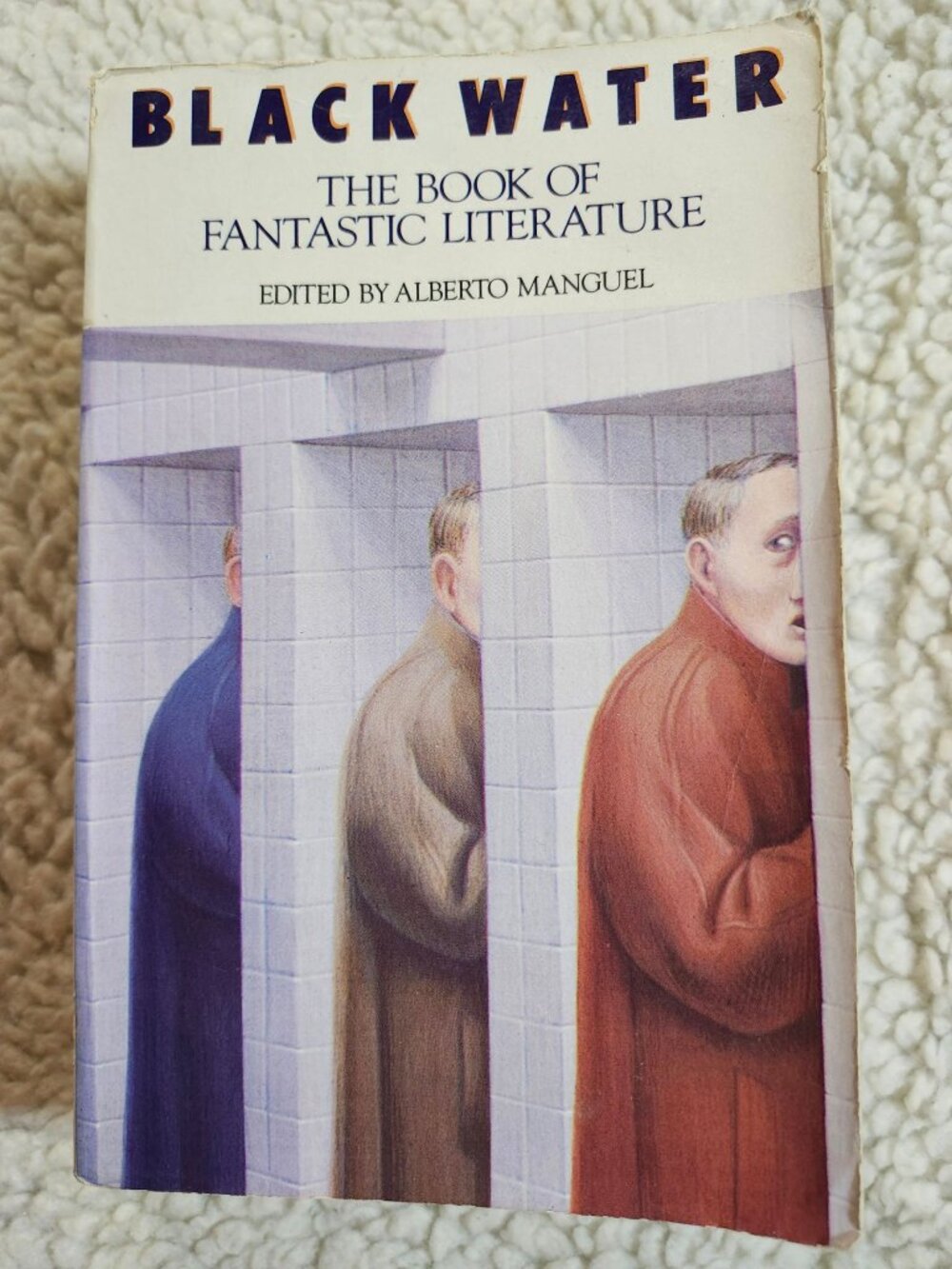 Black Water The Book of Fantastic Literature Alberto Manguel Paperback 1st Am Ed